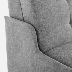 Sofa rozkładana 3-osobowa popielata MATI III