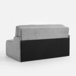 Sofa rozkładana 3-osobowa popielata MATI III