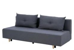 Sofa rozkładana 3-osobowa szara OTTA BIS