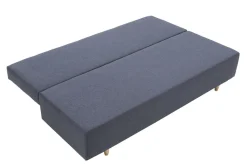 Sofa rozkładana 3-osobowa szara OTTA BIS