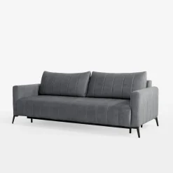 Sofa rozkładana szara MARION
