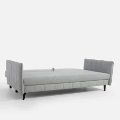 Sofa rozkładana szara VANNES BIS