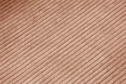 Sofa rozkładana sztruksowa różowa SOFI