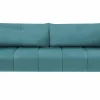 Sofa rozkładana turkusowa 3-osobowa ETNA
