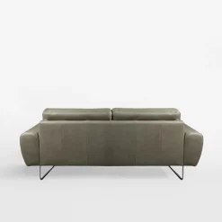 Sofa skórzana 3 osobowa SPRING szara