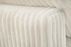 Sofa sztruksowa kremowa ESPANIA