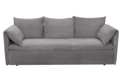 Sofa sztruksowa szara SUNNY