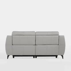 Sofa z funkcją relaks skórzana PERLE