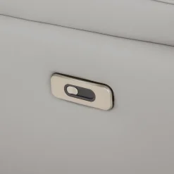 Sofa z funkcją relaks skórzana PERLE