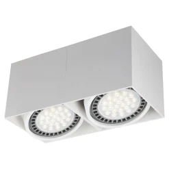 Spot natynkowy 2-punktowy biały BOX SL 2