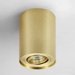 Spot natynkowy z regulacją złoty RONDOO