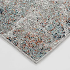 Srebrny dywan retro ADALYA, 80x150 cm