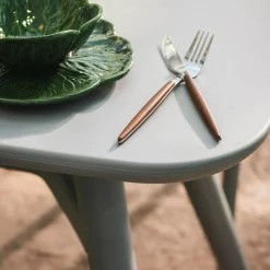 Stół ogrodowy HARDIM jasnoszary