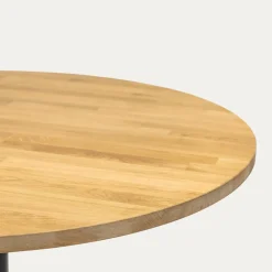 Stół okrągły drewniany VERNI 80 cm