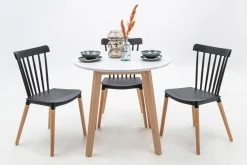 Stół okrągły patyczak BELLO 85 cm