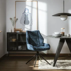 Stół okrągły rozkładany GERDON 100-138 cm