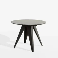 Stół okrągły rozkładany GERDON 100-138 cm