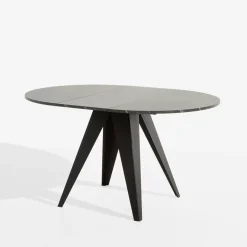 Stół okrągły rozkładany GERDON 100-138 cm