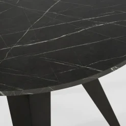 Stół okrągły rozkładany GERDON 100-138 cm