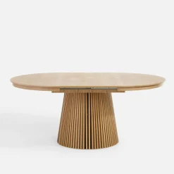 Stół okrągły rozkładany LIRANDANO 120-180 cm