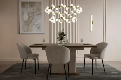 Stół rozkładany na kolumnie 160-200 cm