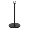Stojak na ręcznik papierowy czarny metalowy 35 cm