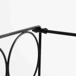 Stojak na wino metalowy, na 9 butelek