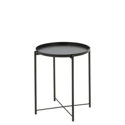 Stolik kawowy czarny metalowy SAPOR