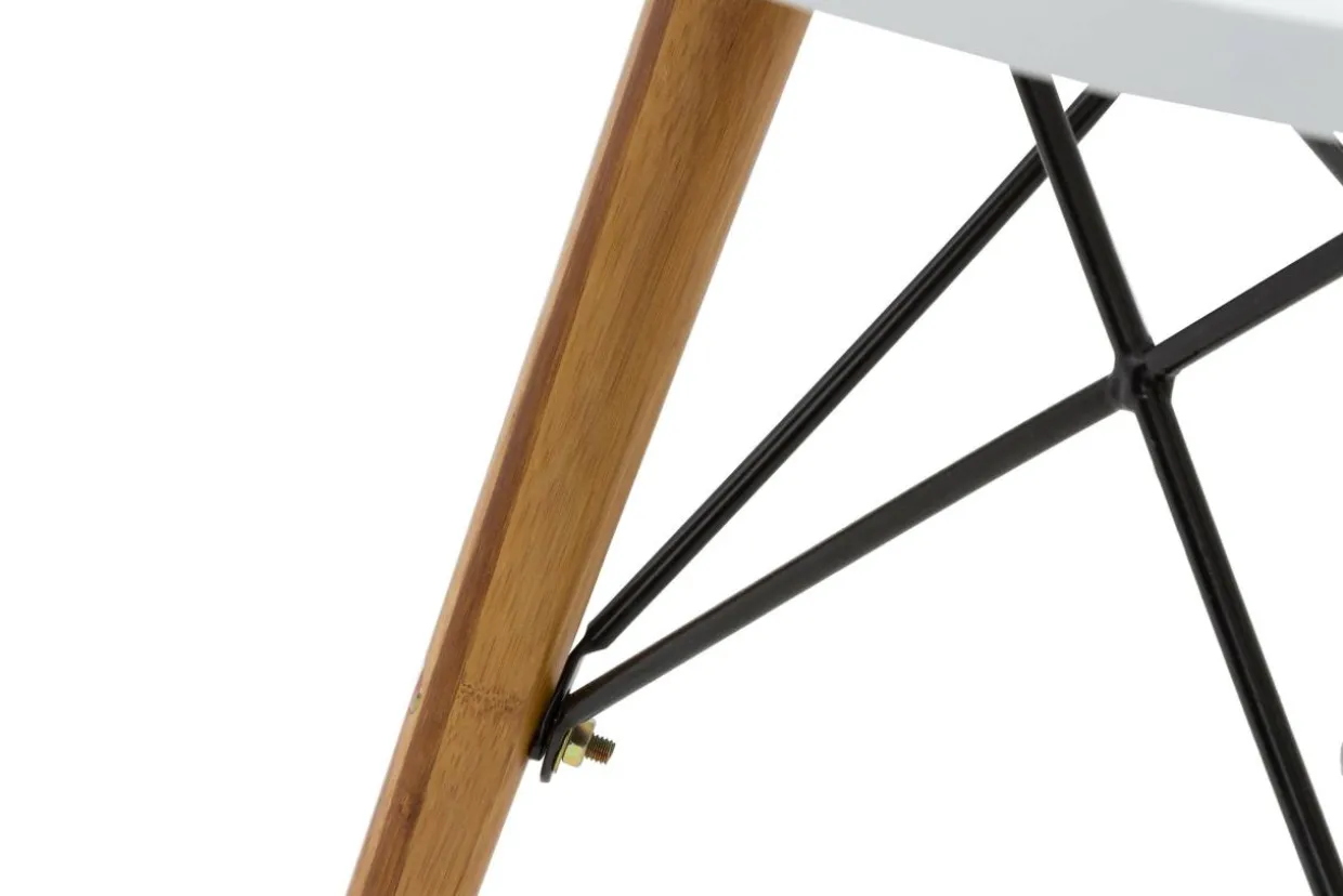 Stolik kawowy okrągły biały FART