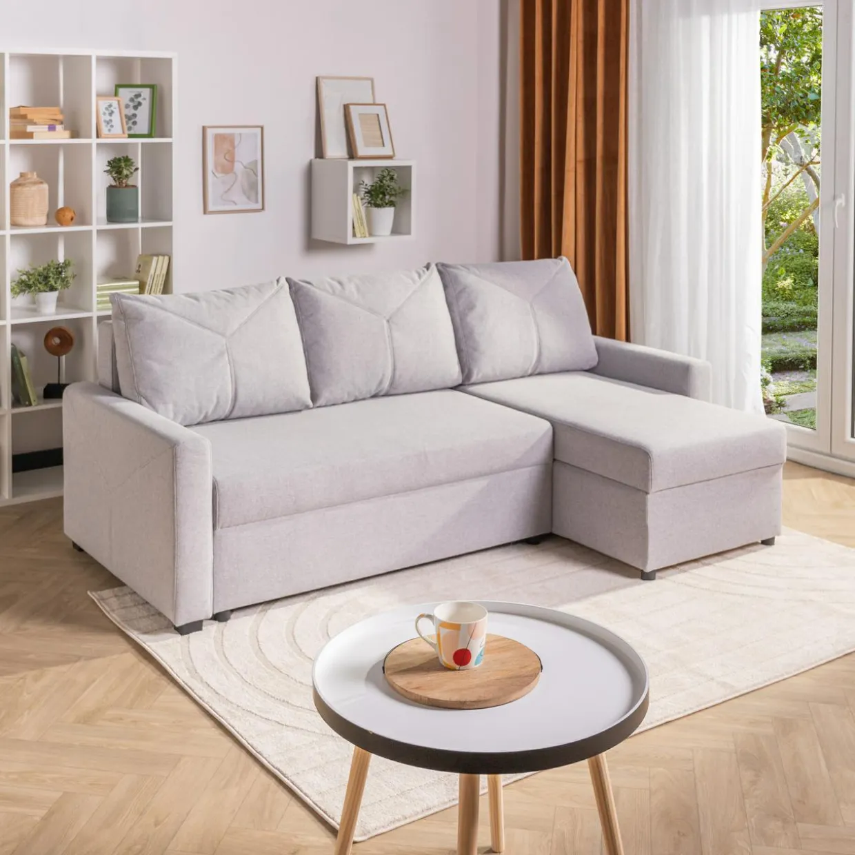 Stolik kawowy okrągły CALIGO