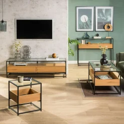 Stolik kawowy szklany DORSUM