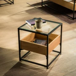 Stolik kawowy szklany DORSUM