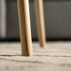 Stolik kawowy trójnóg biały 46 cm