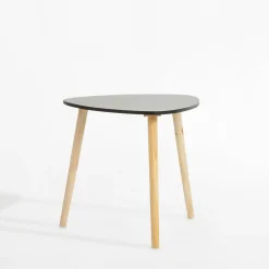 Stolik kawowy trójnóg czarny 46 cm