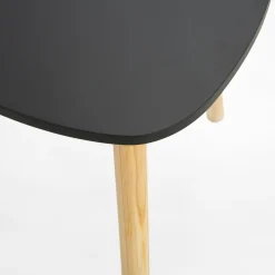 Stolik kawowy trójnóg czarny 46 cm