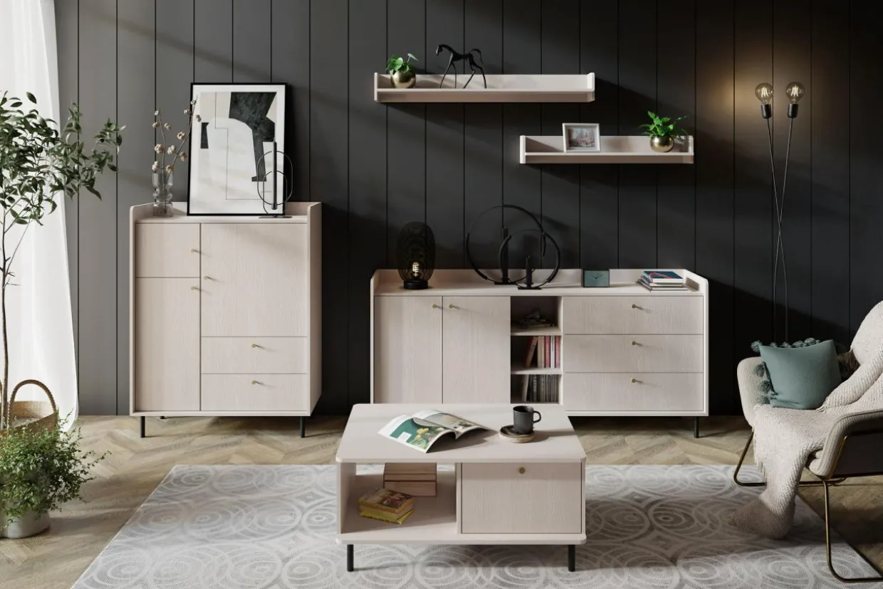 Stolik kawowy z szufladą GRANDE