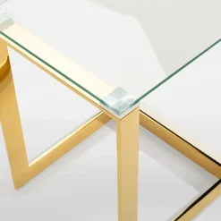 Stolik na złotych nogach ESQUITE