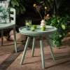Stolik ogrodowy HECCIANO jasnozielony