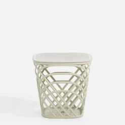 Stolik ogrodowy z pojemnikiem HAMILLO beżowy