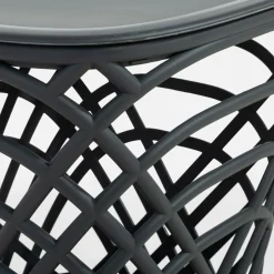 Stolik ogrodowy z pojemnikiem HAMILLO ciemnoszary