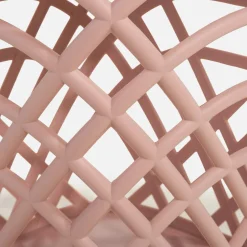 Stolik ogrodowy z pojemnikiem HAMILLO różowy