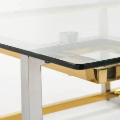 Stolik ze szklanym blatem EFRONDIT