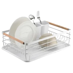 Suszarka do naczyń biała 43,5x33x14,5 cm