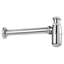 Syfon do umywalki butelkowy okrągły chromowany