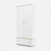 Szafa biała z szufladą ZOYA