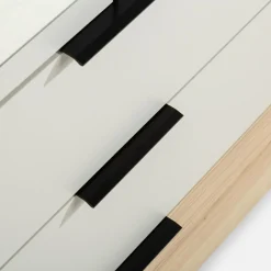 Szafa 4-drzwiowa z lustrem RYGA