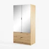 Szafa 2-drzwiowa z lustrem MAXI 100 cm