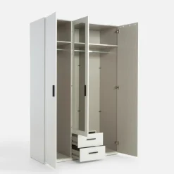 Szafa 3-drzwiowa z lustrem TRAWEN