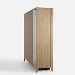 Szafa 4-drzwiowa z lustrem SNUGLY