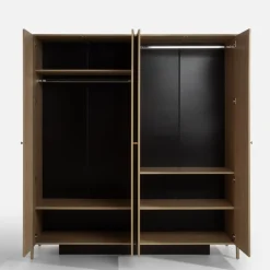 Szafa 4-drzwiowa z lustrem SNUGLY